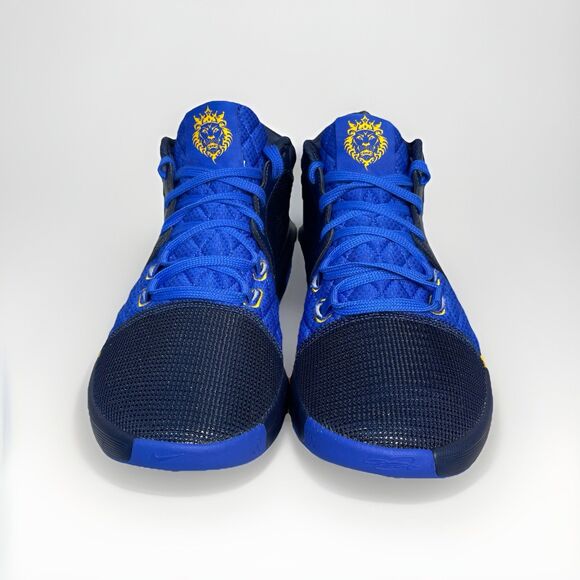 Nike Lebron Witness 8 Entourage Men Sz 7.5 Blue Gold FB2239-403 Basketball Shoes main image 9